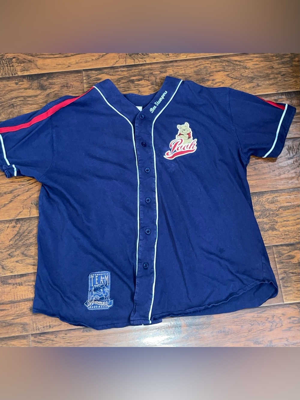 Disney Winnie the Pooh baseball jersey